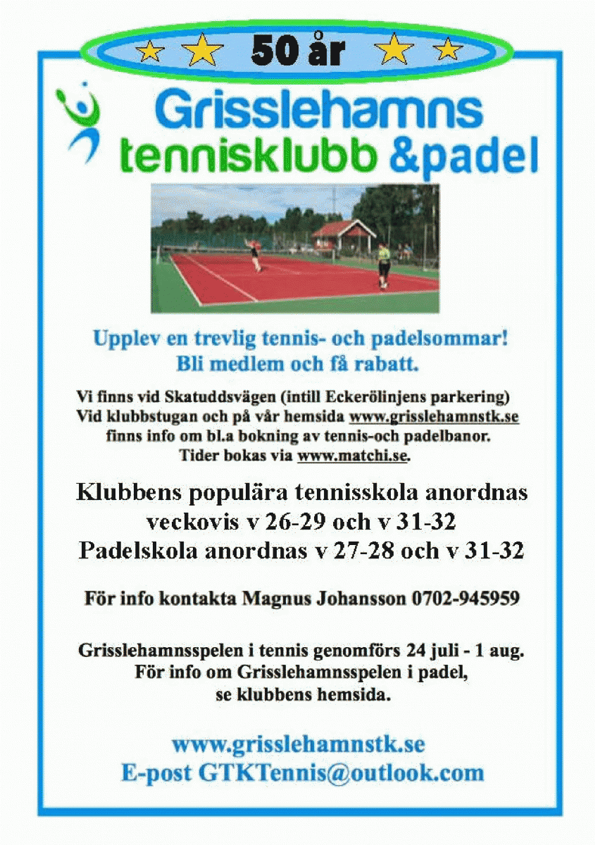 Grisslehamns tennisklubb
